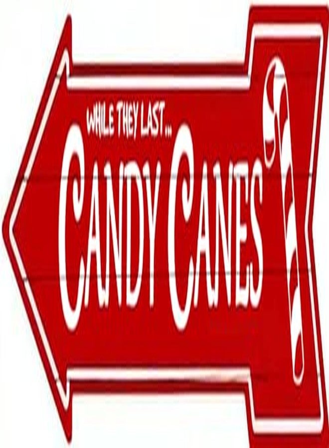 Eletina Retro Metal Tin Sign Candy Canes Novelty Metal Arrow Sign For Home Cave Garage Bar Cafe Wall Art Plaque Decoration Metal tin Sign 5x17 INCH, Bottle Cap32 - Image 1